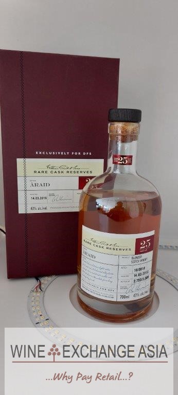 (image for) William Grant & Sons 25y Araid (700 ml) [WAS: $265++]